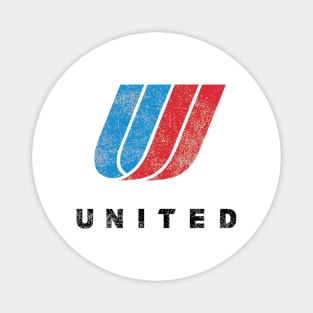 United Airlines Old Magnet
